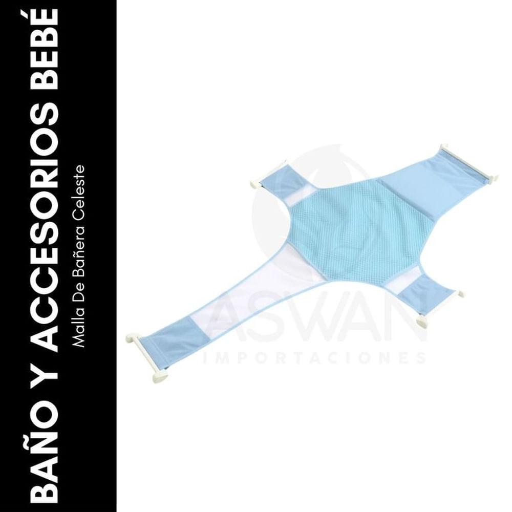 Malla De Bañera Celeste