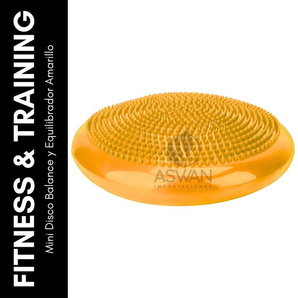 Mini Disco Balance y Equilibrador Amarillo