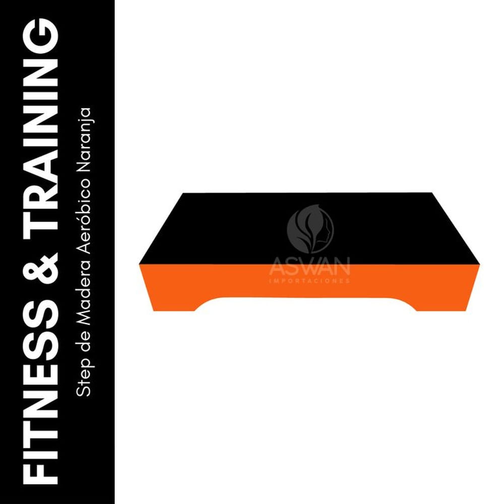 Step de Madera Aeróbico Naranja
