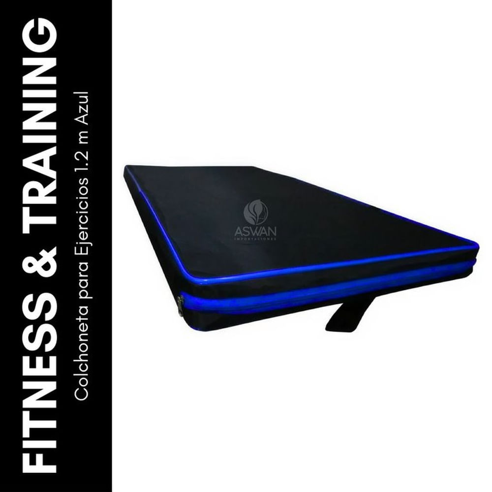 Colchoneta para Ejercicios 12 m Azul