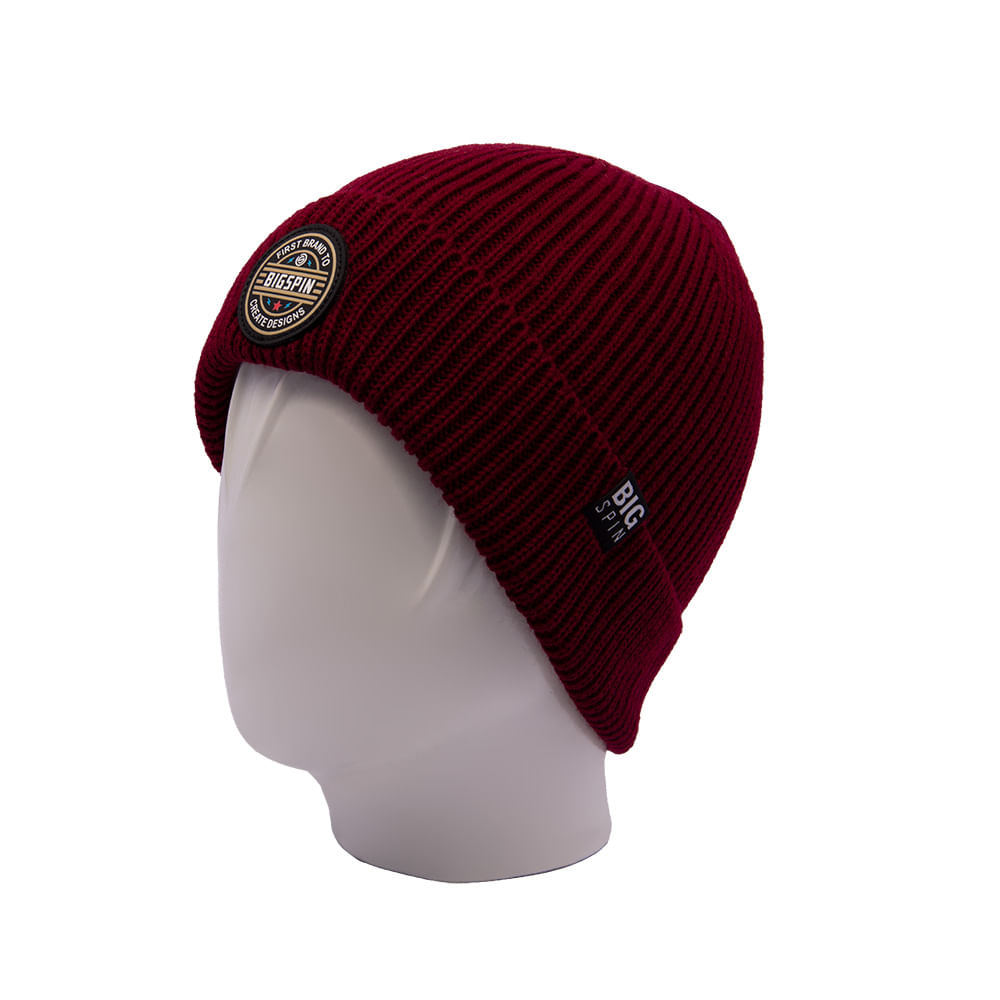 Beanie Bigspin BSCH02 Poliéster Color Vino - 1013502