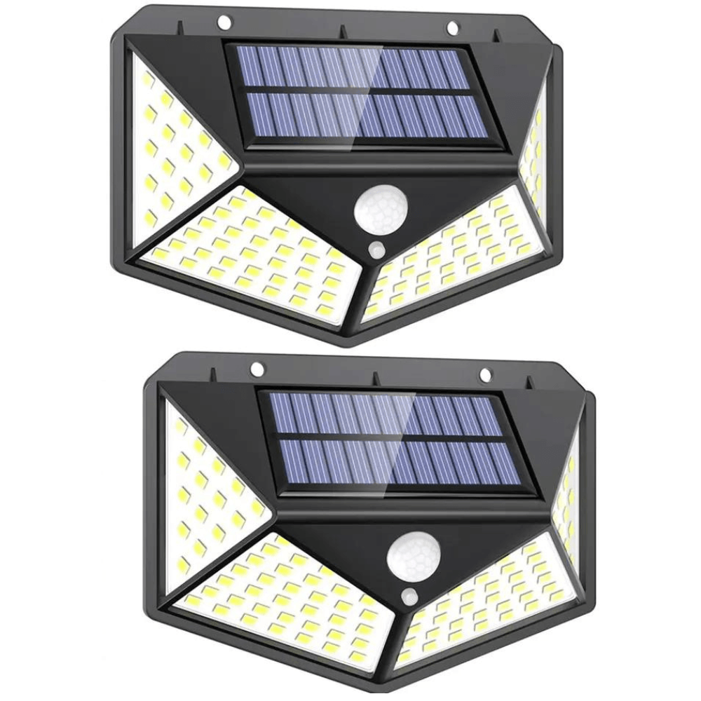 Reflector Recargable con Energía Solar y con Sensor de Movimiento