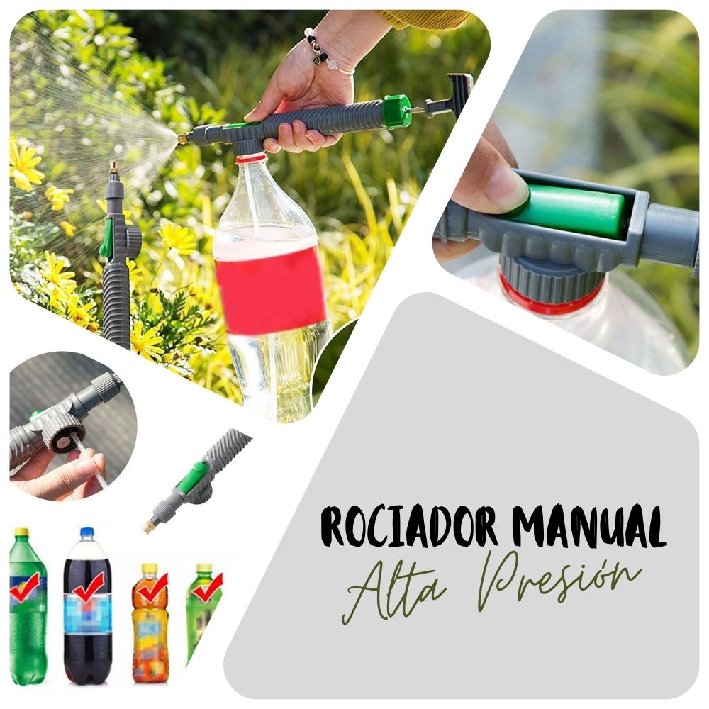 Rociador Manual Portátil