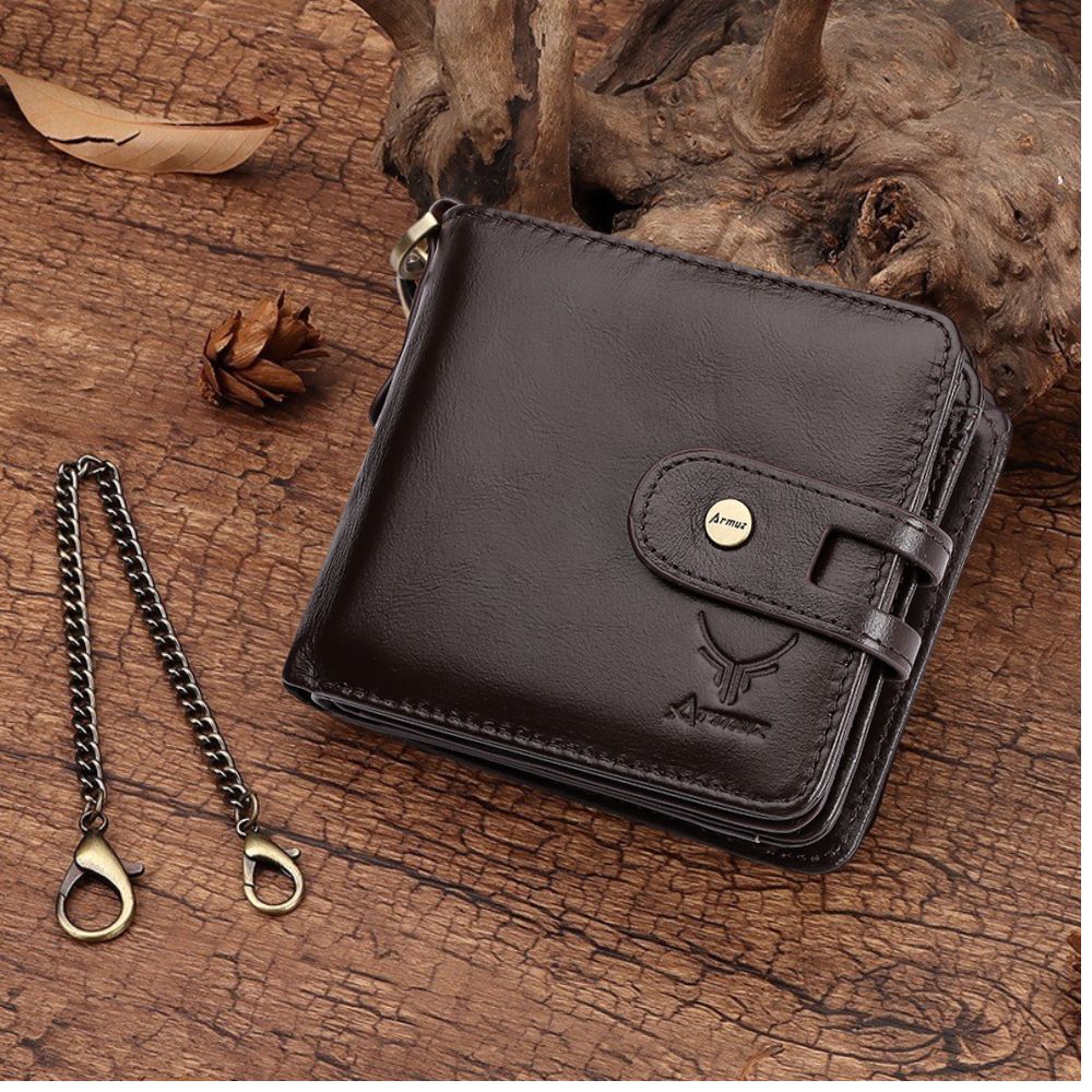 Billetera De Cuero Vacuno Novi BP811S