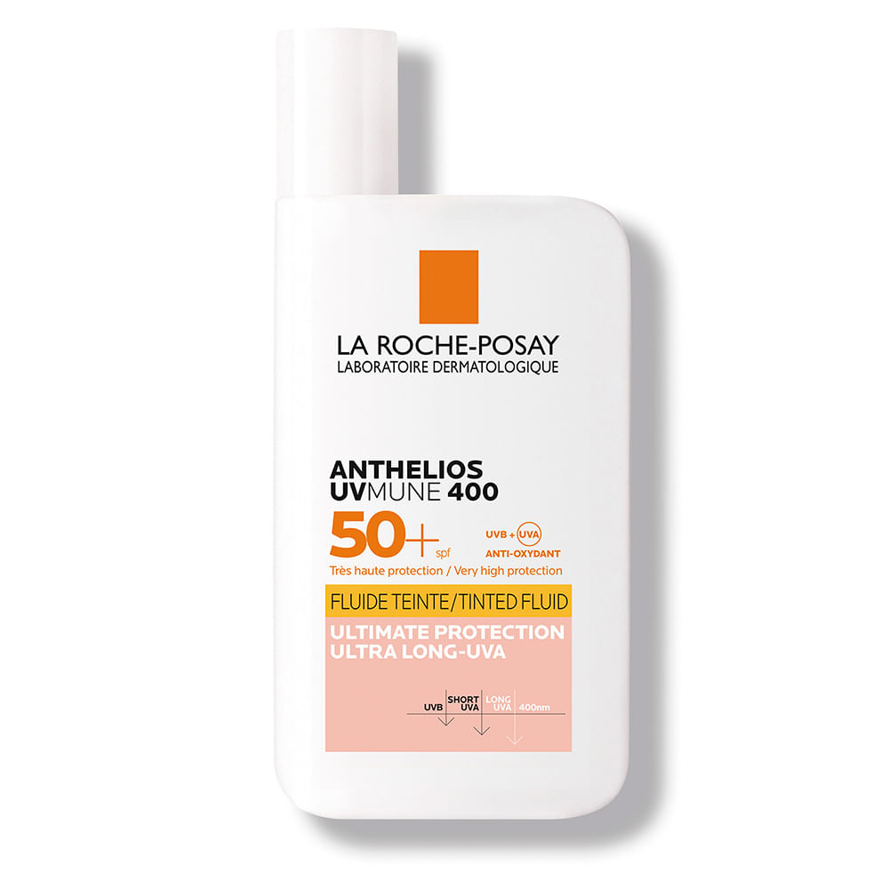 Protector Solar La Roche Posay Anthelios UV Mune Color Tinte Fluido SPF 50+ - Frasco 50 ML Protector Solar La Roche Posay Anthelios UV Mune Color Tinte Fluido SPF 50+ - Frasco 50 ML