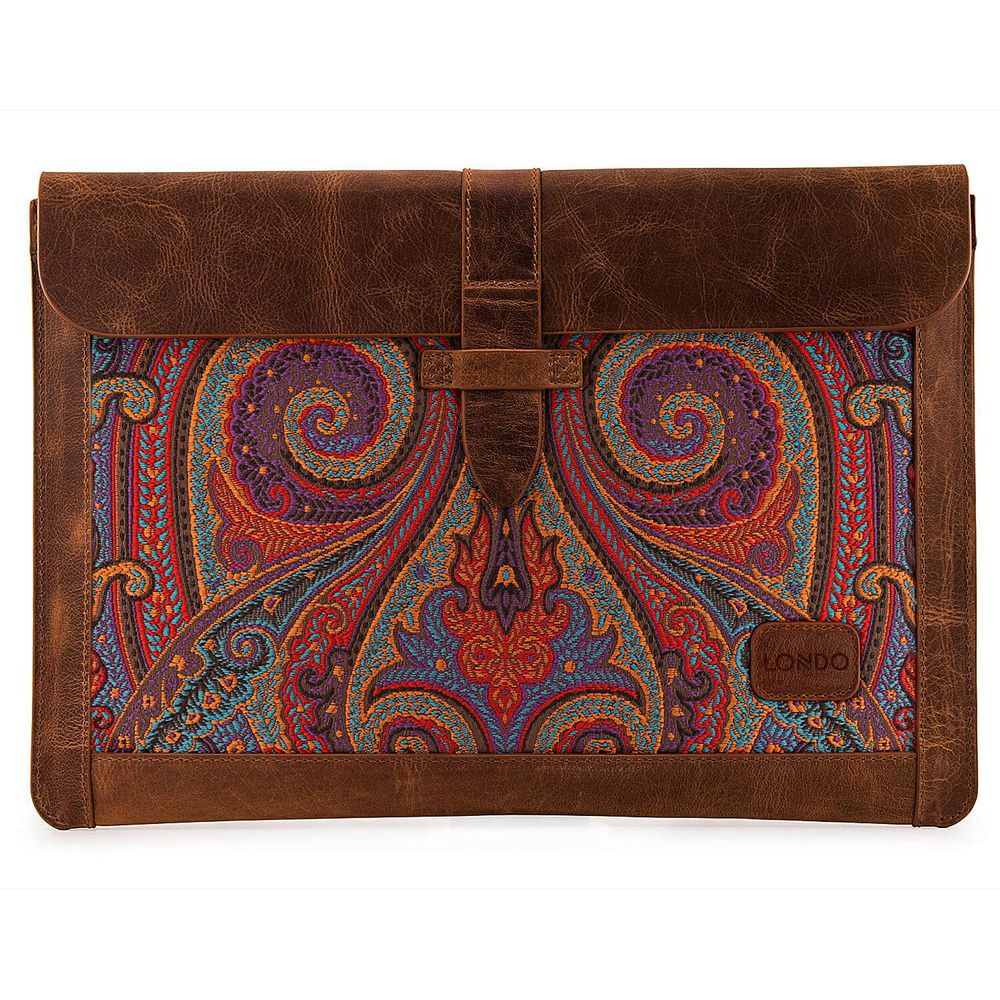 Funda de Cuero Genuino Londo para Macbook Pro y Macbook Air de 13 y 13.3 Pulgadas Marrón 1603933-REG Funda de Cuero Genuino Londo para Macbook Pro y Macbook Air de 13 y 13.3 Pulgadas Marrón 1603933-REG