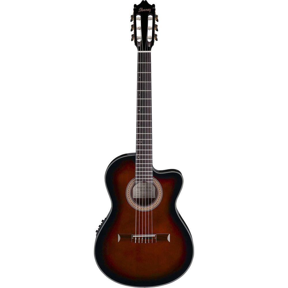 Guitarra Clásica Acústica Eléctrica Ibanez Ga35Tce Thin Line Sunburst Violín Oscuro 1161373-REG Guitarra Clásica Acústica Eléctrica Ibanez Ga35Tce Thin Line Sunburst Violín Oscuro 1161373-REG
