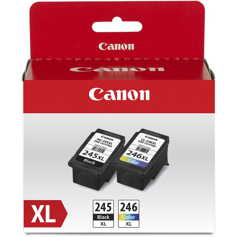 Value Pack Canon Pg 245 Xl Cl 246 Xl para Impresoras Pixma Seleccionadas 1540268-REG Value Pack Canon Pg 245 Xl Cl 246 Xl para Impresoras Pixma Seleccionadas 1540268-REG