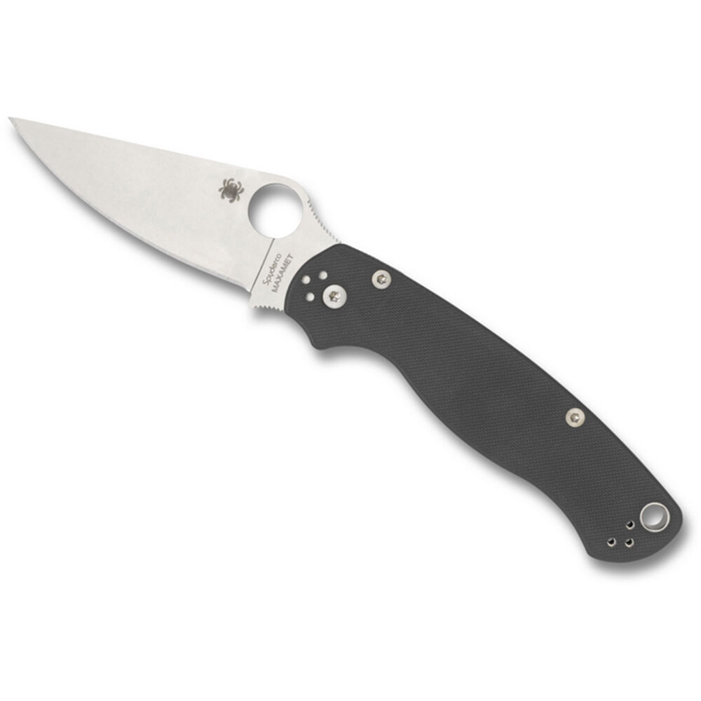 Cuchillo Plegable Spyderco para Military 2 Hoja Satinada Mango Gris Oscuro 1753758-REG Cuchillo Plegable Spyderco para Military 2 Hoja Satinada Mango Gris Oscuro 1753758-REG