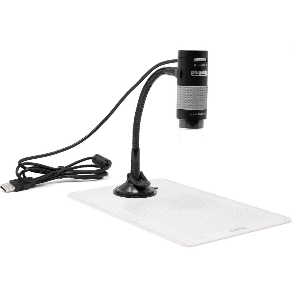 Microscopio Digital Usb Plugable 250X con Soporte 1614277-REG Microscopio Digital Usb Plugable 250X con Soporte 1614277-REG