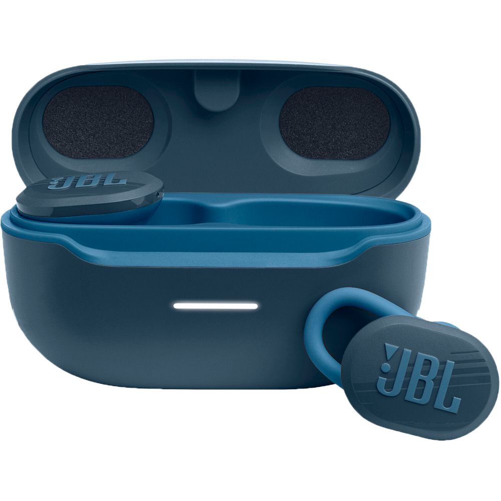Auriculares Deportivos Inalámbricos en La Oreja Jbl Endurance Race Tws True Wireless Azul 1657600-REG Auriculares Deportivos Inalámbricos en La Oreja Jbl Endurance Race Tws True Wireless Azul 1657600-REG