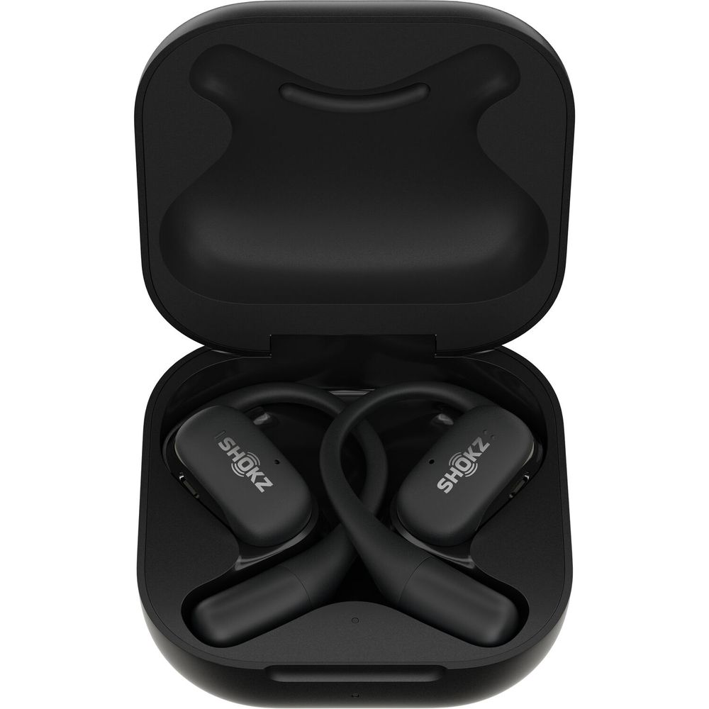 Audífonos Inalámbricos True Wireless Openfit Open Ear Shokz Negro 1772523-REG Audífonos Inalámbricos True Wireless Openfit Open Ear Shokz Negro 1772523-REG