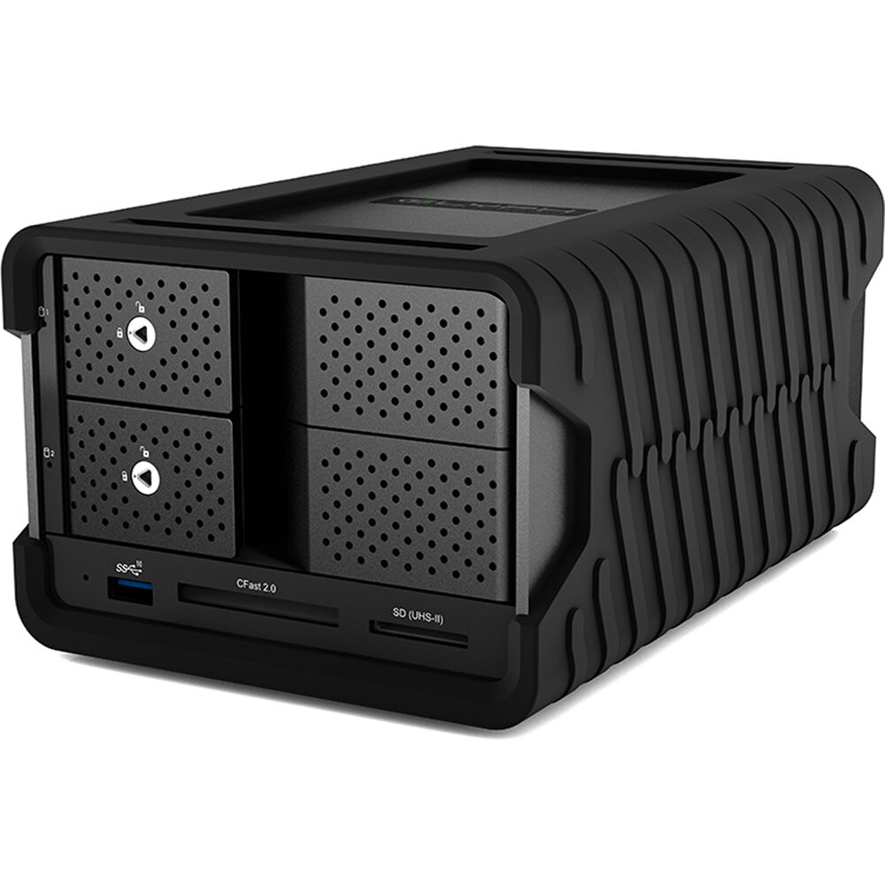 Glyph Technologies Blackbox Pro 8Tb 2 Bay Thunderbolt 3 Raid Array With Hub 2 X 4Tb 1761187-REG Glyph Technologies Blackbox Pro 8Tb 2 Bay Thunderbolt 3 Raid Array With Hub 2 X 4Tb 1761187-REG