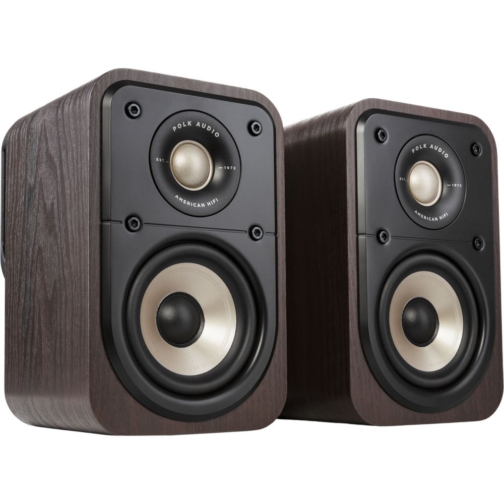 Parlantes de Sonido Envolvente Polk Audio Signature Elite Es10 Nogal Par 1675191-REG Parlantes de Sonido Envolvente Polk Audio Signature Elite Es10 Nogal Par 1675191-REG