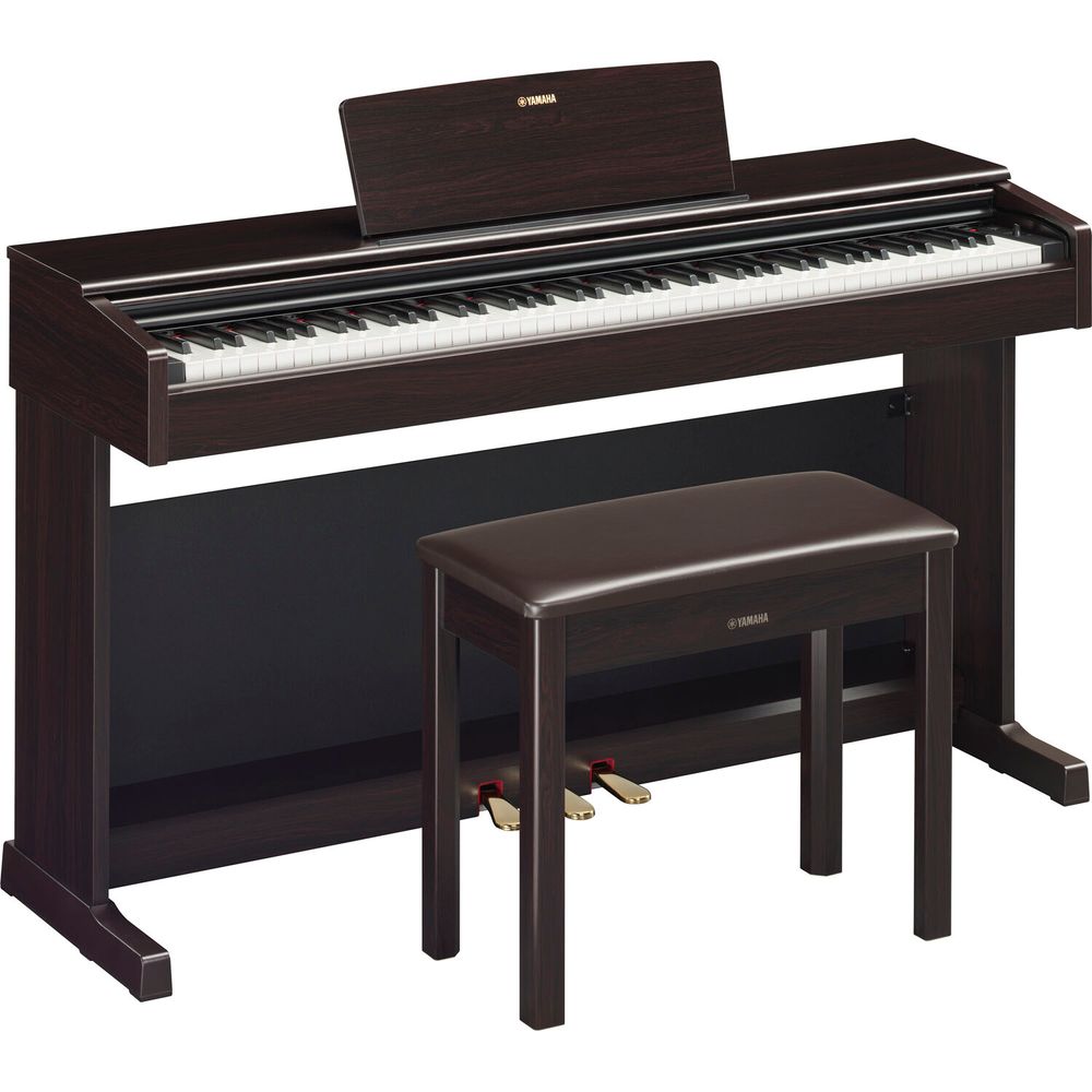 Piano Digital de Consola Yamaha Arius Ydp 145 de 88 Teclas con Banqueta Caoba Oscura 1690313-REG Piano Digital de Consola Yamaha Arius Ydp 145 de 88 Teclas con Banqueta Caoba Oscura 1690313-REG