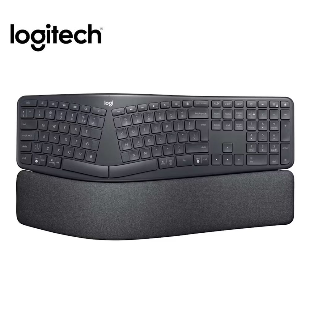 Teclado Logitech Ergo K860 Wireless Bt Sp Black Teclado Logitech Ergo K860 Wireless Bt Sp Black