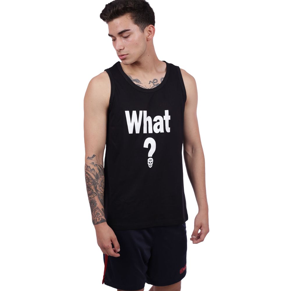 Bividi Deportivo Muscle Museum What para Hombre Color Negro Talla M Bividi Deportivo Muscle Museum What para Hombre Color Negro Talla M