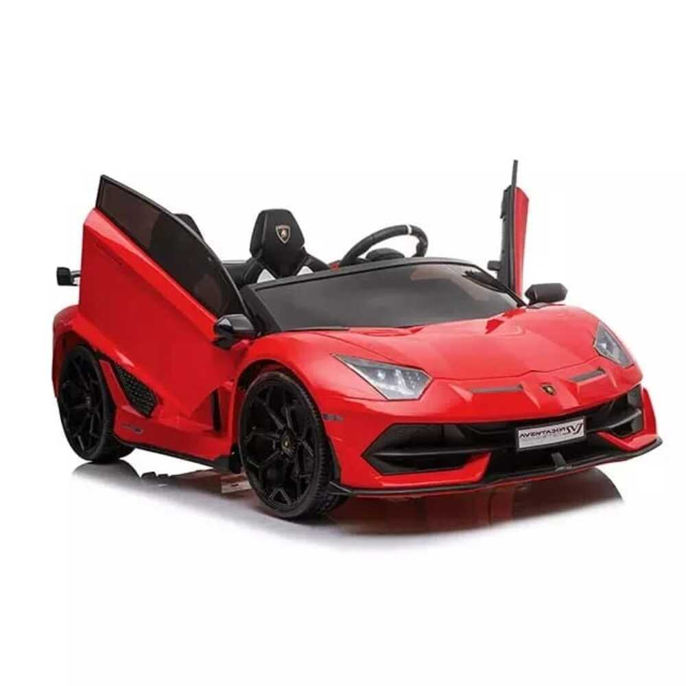 Carro a Bateria para Niños Lamborghini Aventador svj Rojo Carro a Bateria para Niños Lamborghini Aventador svj Rojo