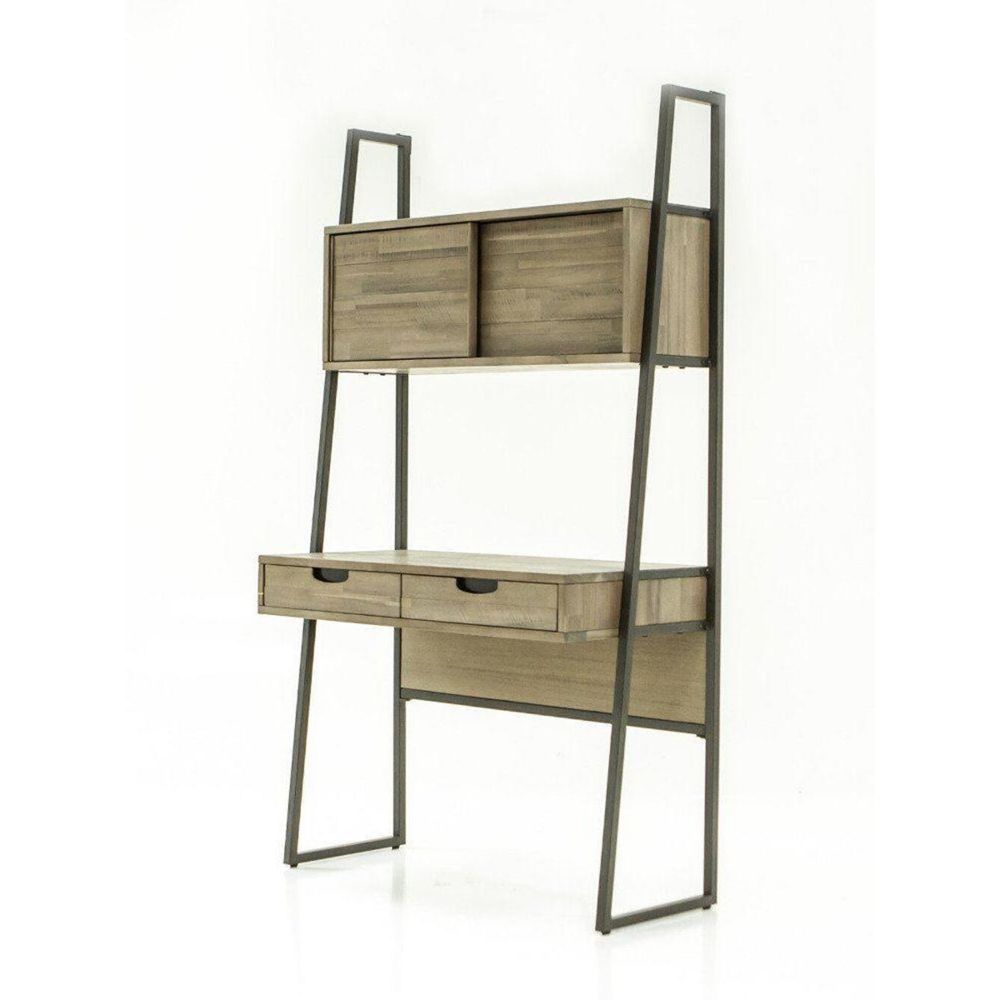 Escritorio Moderno Tipo Escalera Benji color Arena TU MESITA