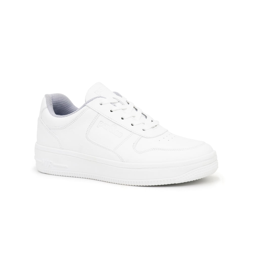 Zapatillas Escolares de Cuero para Niños Par&ss JA24-CG817 Blanco Talla 36 Zapatillas Escolares de Cuero para Niños Par&ss JA24-CG817 Blanco Talla 36