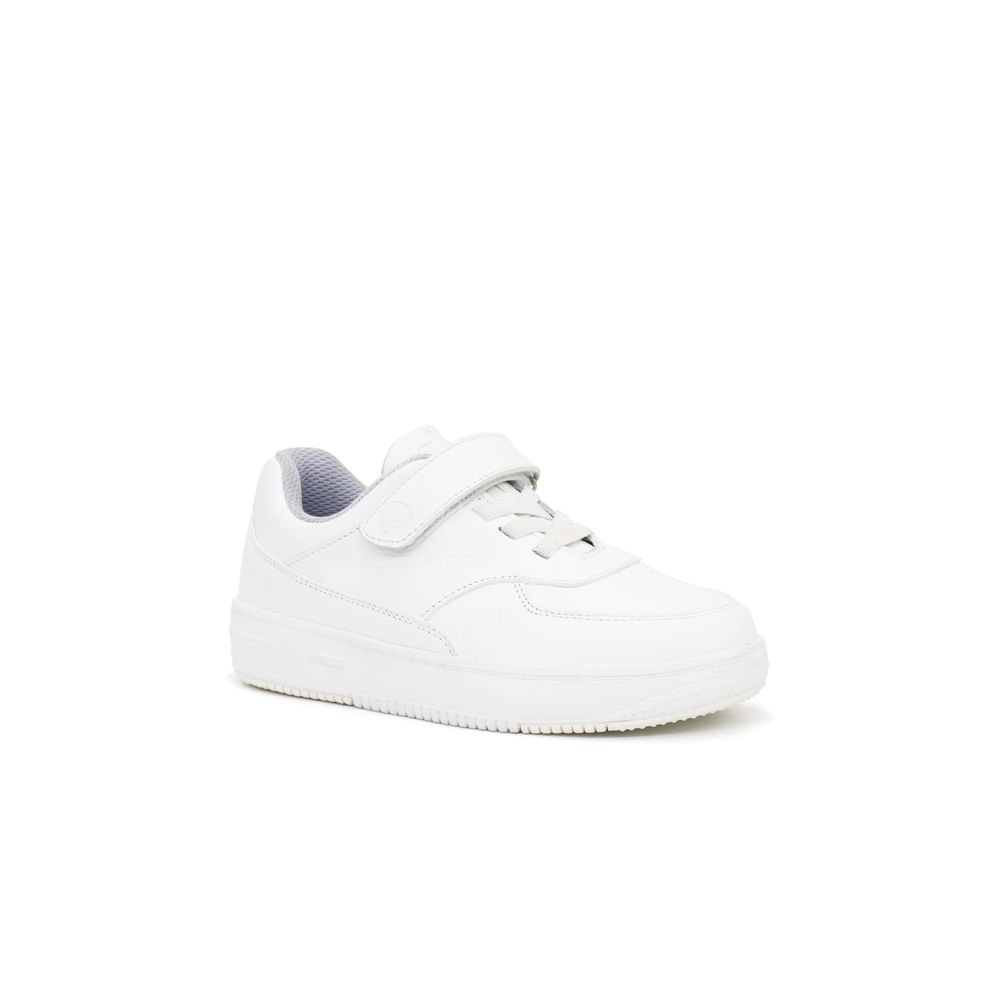 Zapatillas Escolares de Cuero para Niños Par&ss JA24-CG818N Blanco Talla 28 Zapatillas Escolares de Cuero para Niños Par&ss JA24-CG818N Blanco Talla 28