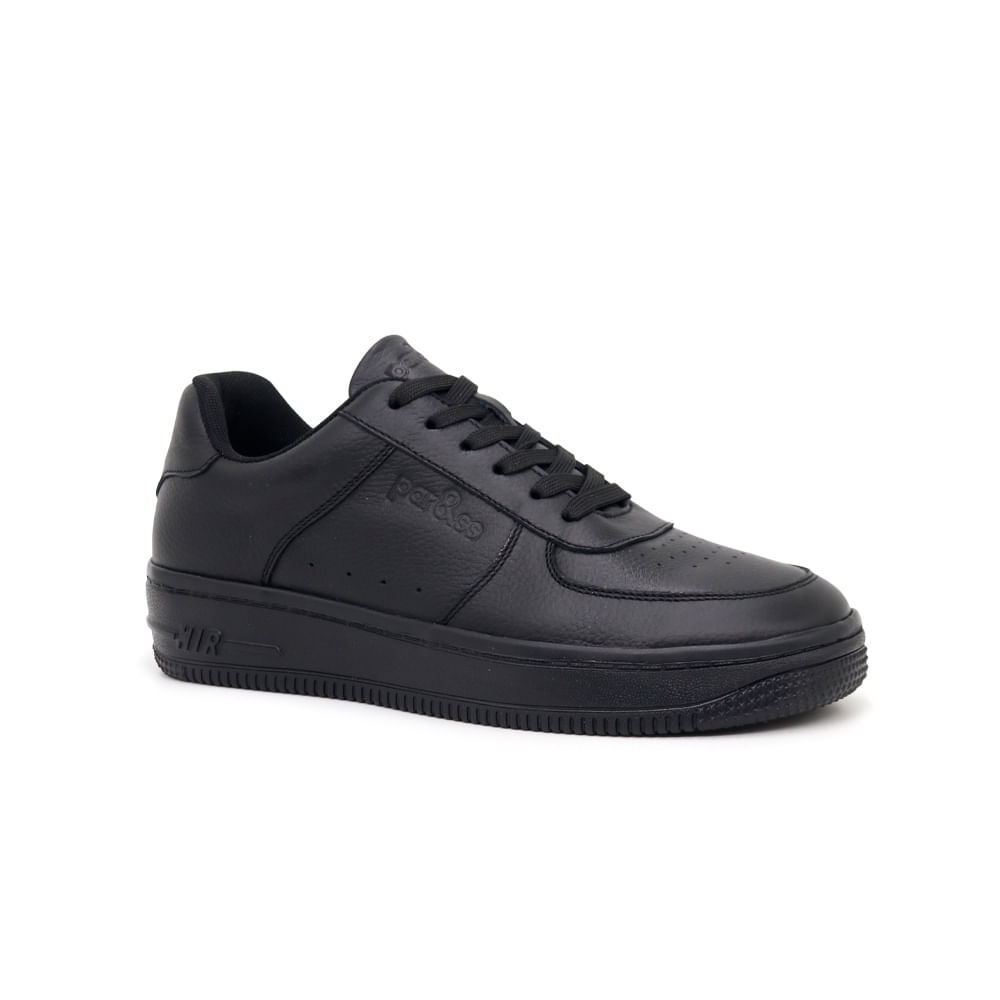 Zapatillas Escolares de Cuero para Hombre Kaida JA24-CG836 Negro Talla 43 Zapatillas Escolares de Cuero para Hombre Kaida JA24-CG836 Negro Talla 43