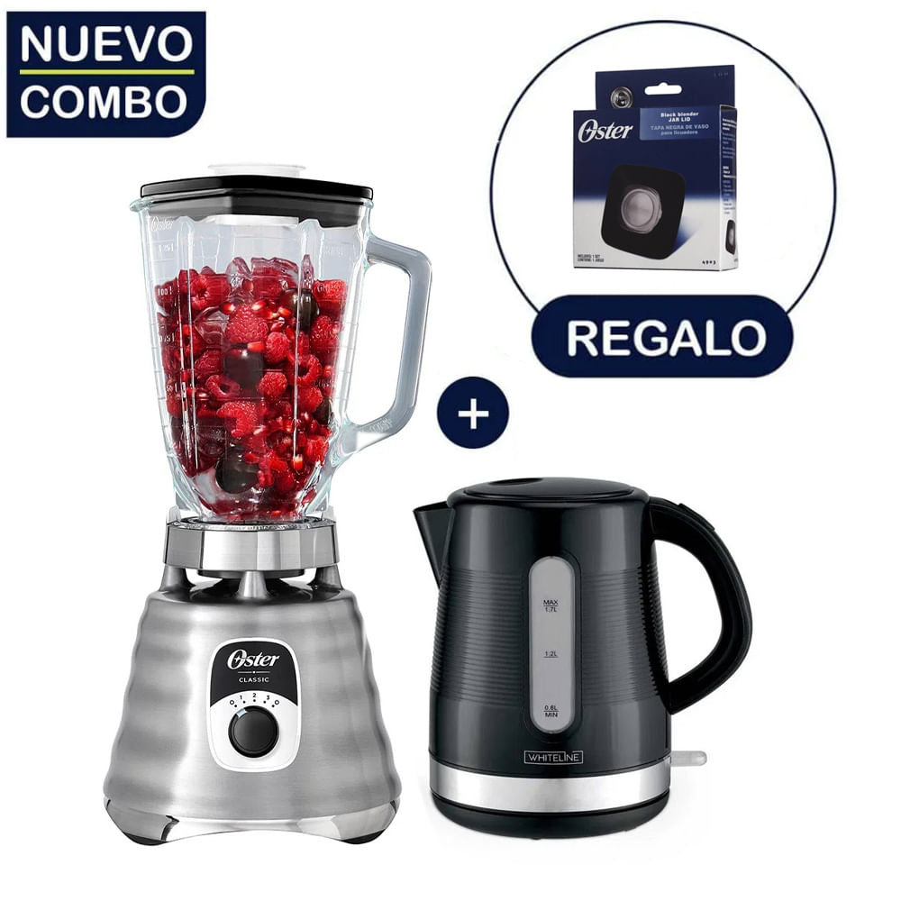 Licuadora Clásica Oster BLST4655 3V+ Hervidor Electrico Negro Whiteline+ Tapa de licuadora Licuadora Clásica Oster BLST4655 3V+ Hervidor Electrico Negro Whiteline+ Tapa de licuadora Licuadora Clásica Oster BLST4655 3V+ Hervidor Electrico Negro Whiteline+ Tapa de licuadora Licuadora Clásica Oster BLST4655 3V+ Hervidor Electrico Negro Whiteline+ Tapa de licuadora