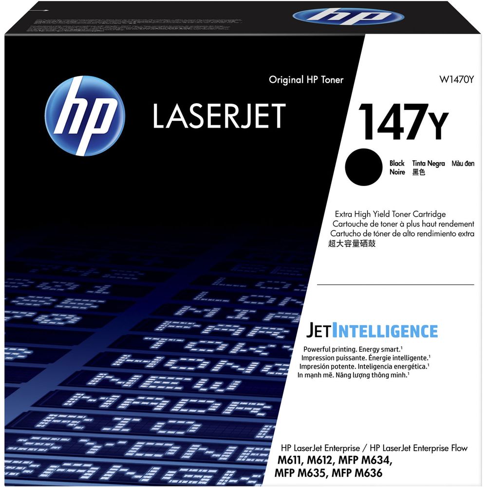 Cartucho de Tóner Original Hp Laserjet Negro de Alto Rendimiento Extra 147Y 1562014-REG Cartucho de Tóner Original Hp Laserjet Negro de Alto Rendimiento Extra 147Y 1562014-REG