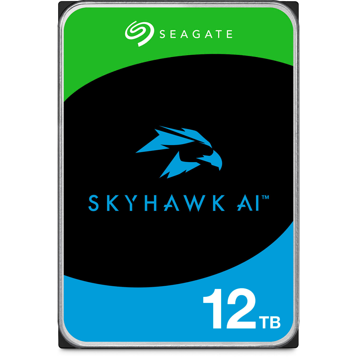 Disco Duro Interno de Vigilancia Seagate Skyhawk Ai de 12Tb Sata Iii 7200 Rpm 3.5 Oem