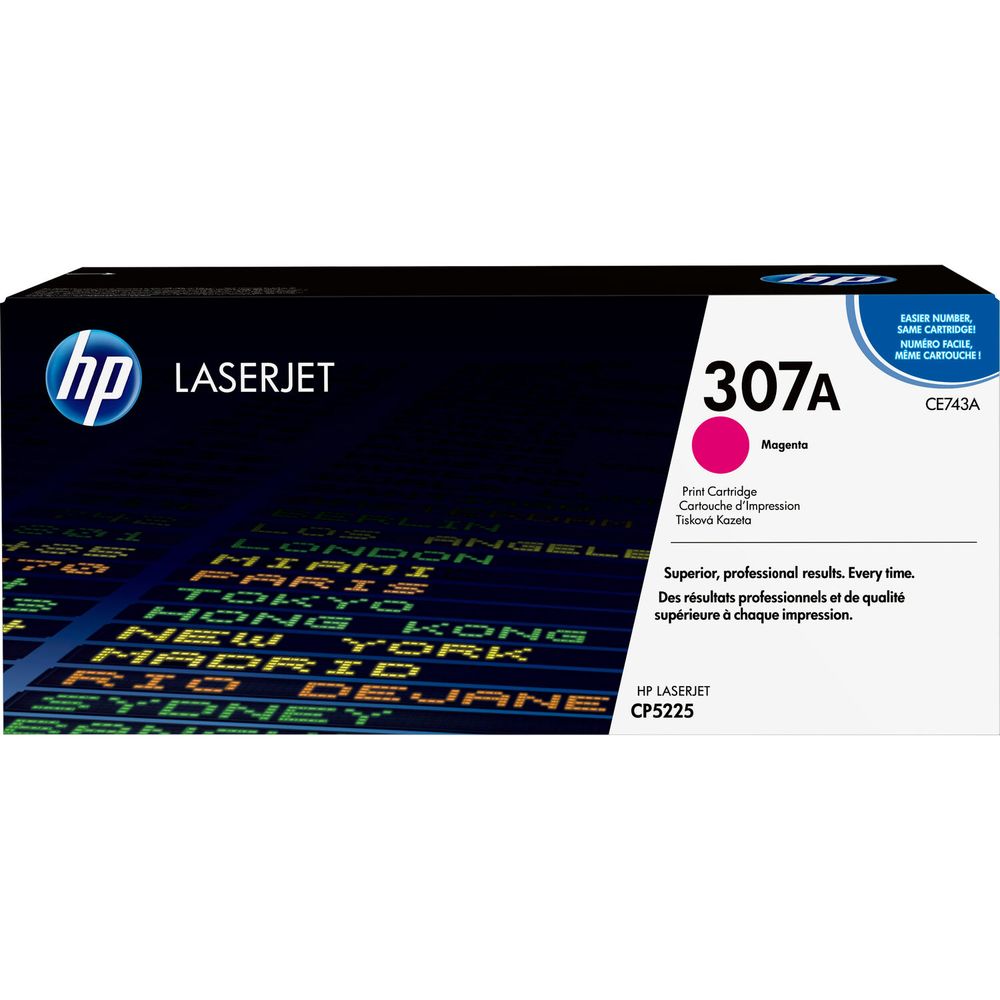 Cartucho de Tóner Hp Laserjet Magenta 307A 761738-REG Cartucho de Tóner Hp Laserjet Magenta 307A 761738-REG