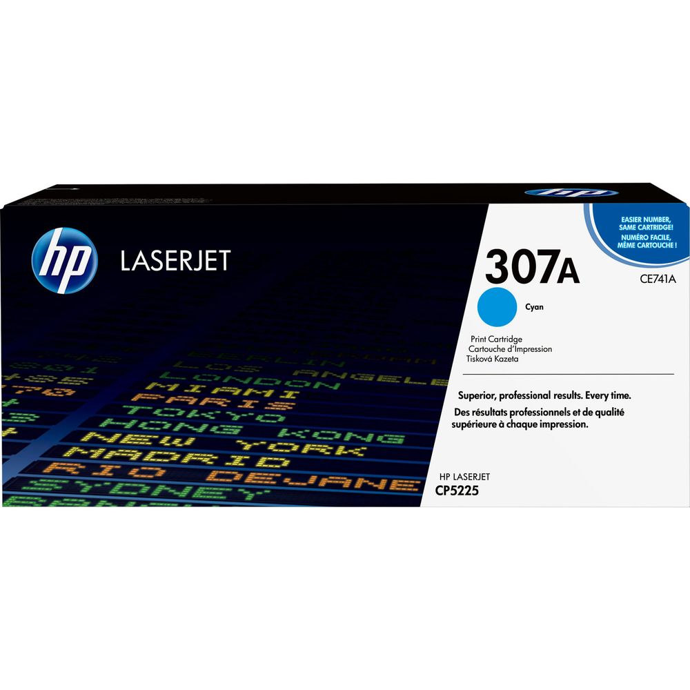 Cartucho de Tóner Hp Laserjet 307A Cyan 761674-REG Cartucho de Tóner Hp Laserjet 307A Cyan 761674-REG