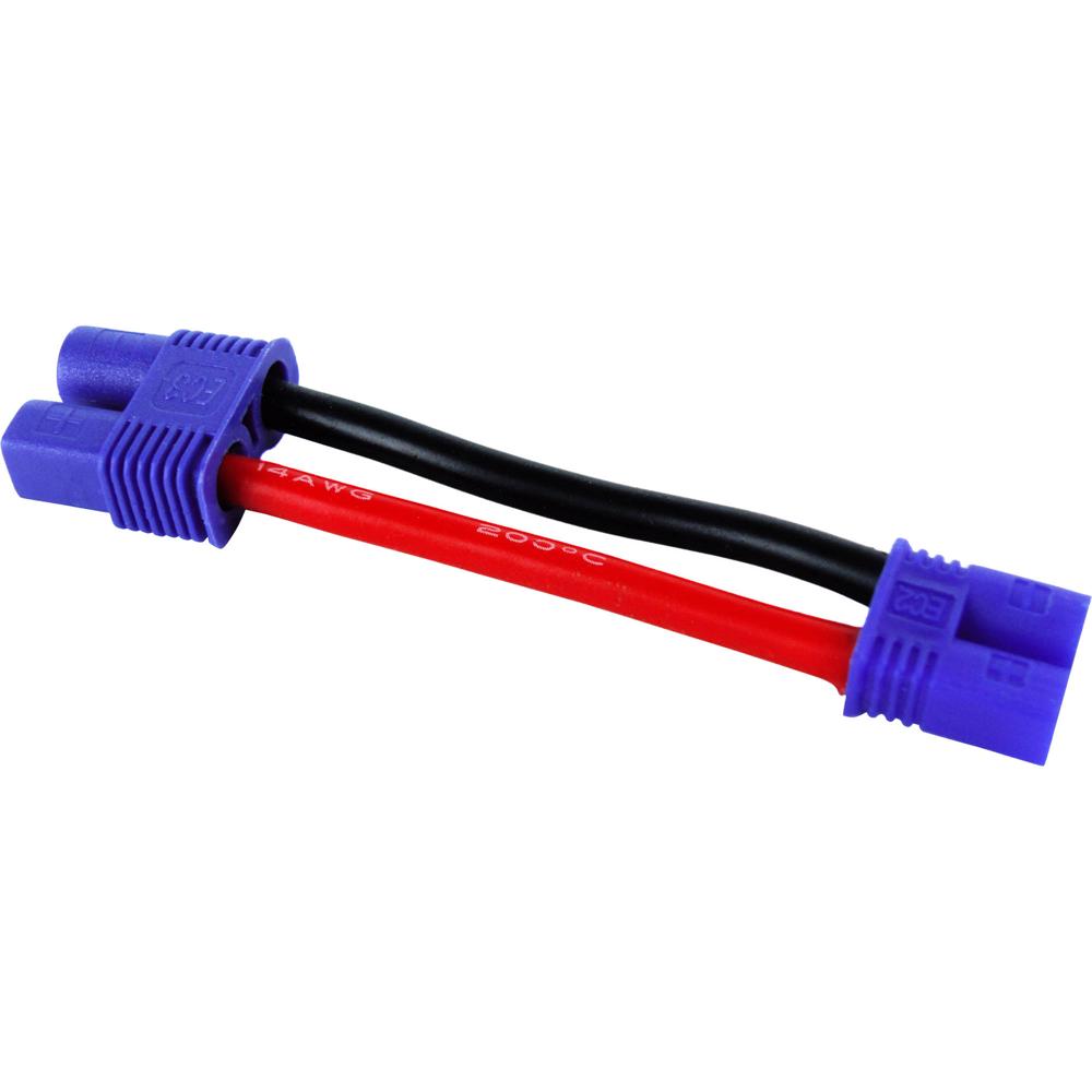 Adaptador de Cable EC3 Femenino a EC2 Masculino para ESC/Baterías de Vehículos RC 1242120-REG Adaptador de Cable EC3 Femenino a EC2 Masculino para ESC/Baterías de Vehículos RC 1242120-REG