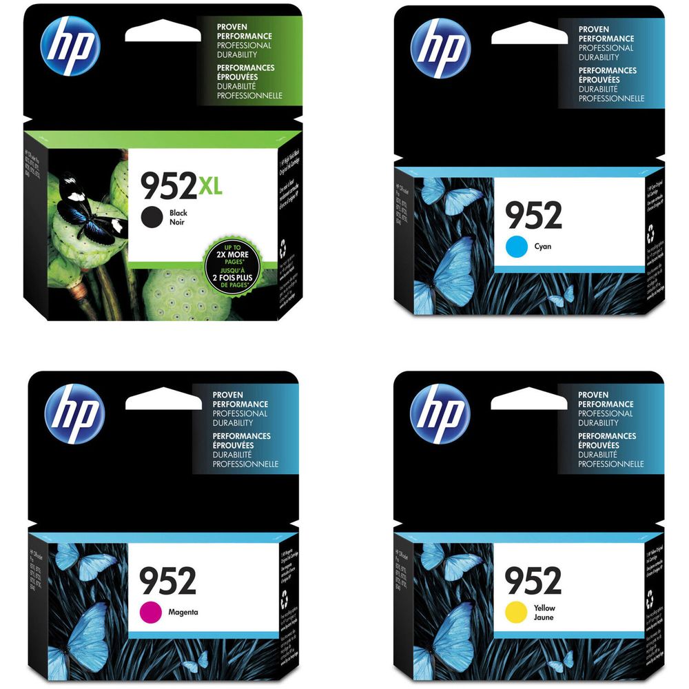 Cartucho Hp 952Xl Negro y 952 Cmy para Impresoras Officejet Pro Seleccionadas Paquete de Cartuchos 1752065-REG Cartucho Hp 952Xl Negro y 952 Cmy para Impresoras Officejet Pro Seleccionadas Paquete de Cartuchos 1752065-REG