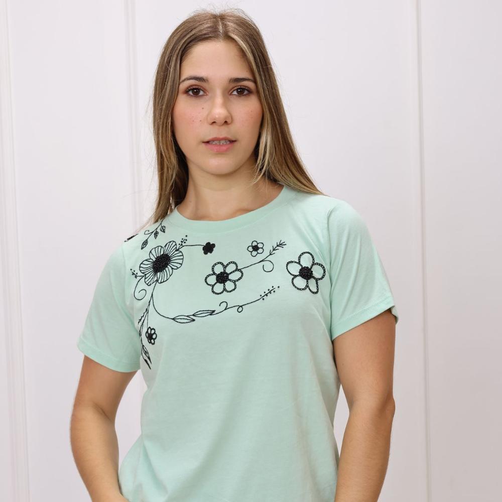 Polo Metamorfosis Daniela Manga Corta Verde Talla M Polo Metamorfosis Daniela Manga Corta Verde Talla M