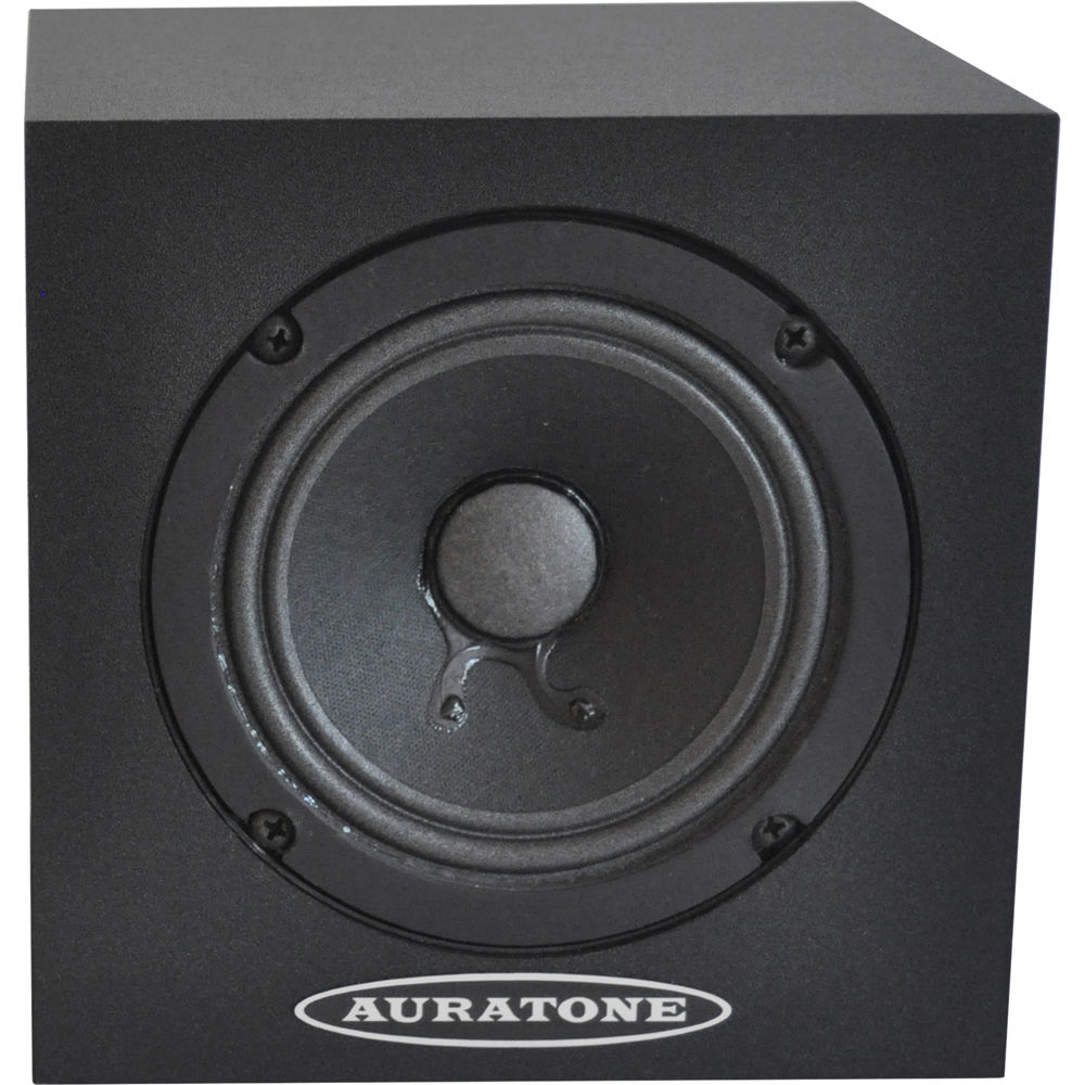 Auratone 5C Super Sound Cube Monitor de Estudio Pasivo (Acabado Laminado Negro, Individual) - Basado 1194385-REG Auratone 5C Super Sound Cube Monitor de Estudio Pasivo (Acabado Laminado Negro, Individual) - Basado 1194385-REG