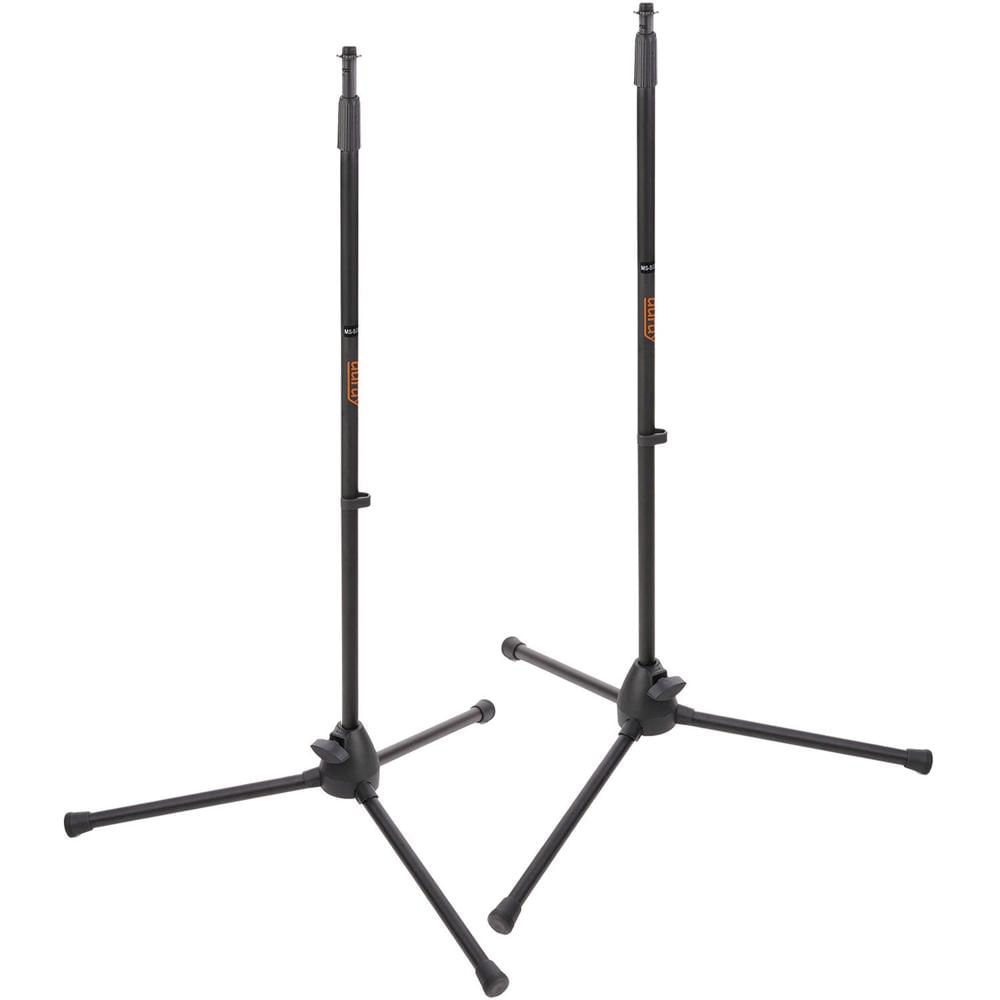 Auray MS-5230 Kit de Soportes de Micrófono en Trípode (Paquete de 2) - Altura Ajustable, Base Trípod 1298473-REG Auray MS-5230 Kit de Soportes de Micrófono en Trípode (Paquete de 2) - Altura Ajustable, Base Trípod 1298473-REG