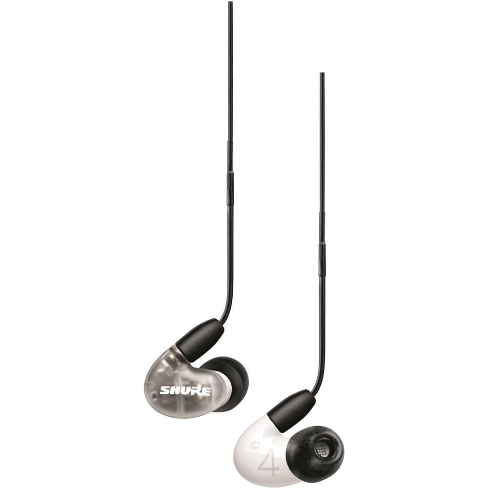 Auriculares In-Ear Shure AONIC 4 con Aislamiento de Sonido (Blanco) - Diseño Híbrido de Doble Contro 1621165-REG Auriculares In-Ear Shure AONIC 4 con Aislamiento de Sonido (Blanco) - Diseño Híbrido de Doble Contro 1621165-REG