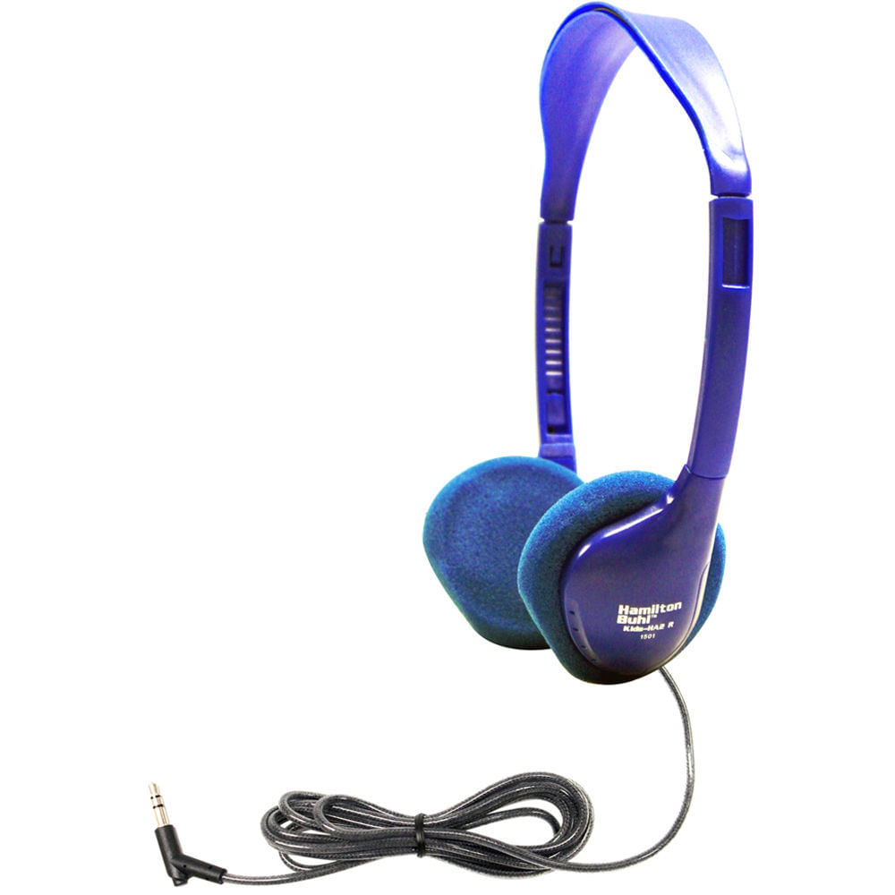 Auriculares Estéreo/Mono HamiltonBuhl Kids-HA2 para Niños (Azul) - Diseño Ligero y Ajustable, Tamaño 561136-REG Auriculares Estéreo/Mono HamiltonBuhl Kids-HA2 para Niños (Azul) - Diseño Ligero y Ajustable, Tamaño 561136-REG