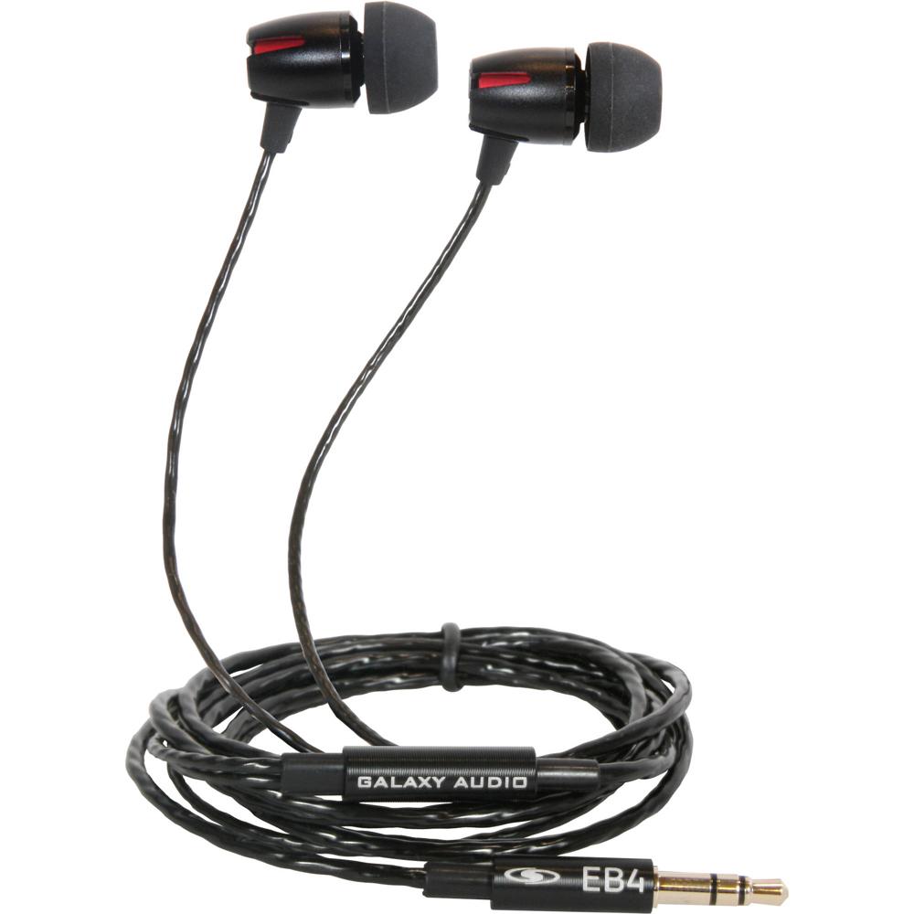 Auriculares In-Ear Estéreo Monitor Galaxy Audio EB4 con Controlador Único - Monitoreo Personal Estér 1218082-REG Auriculares In-Ear Estéreo Monitor Galaxy Audio EB4 con Controlador Único - Monitoreo Personal Estér 1218082-REG