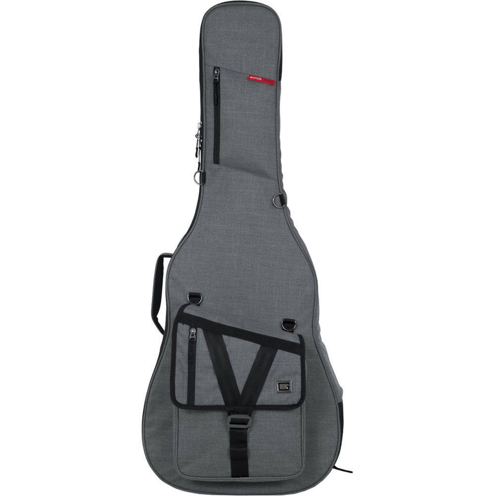 Gator Transit Series Gig Bag para Guitarra Acústica (Gris Claro) 1317851-REG Gator Transit Series Gig Bag para Guitarra Acústica (Gris Claro) 1317851-REG