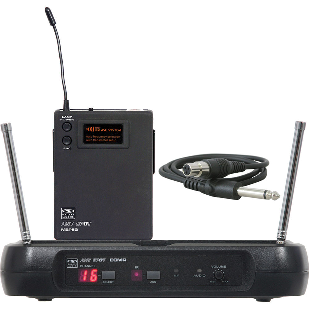 Galaxy Audio ECMR/52GTR Wireless Microphone System (D) 755059-REG Galaxy Audio ECMR/52GTR Wireless Microphone System (D) 755059-REG