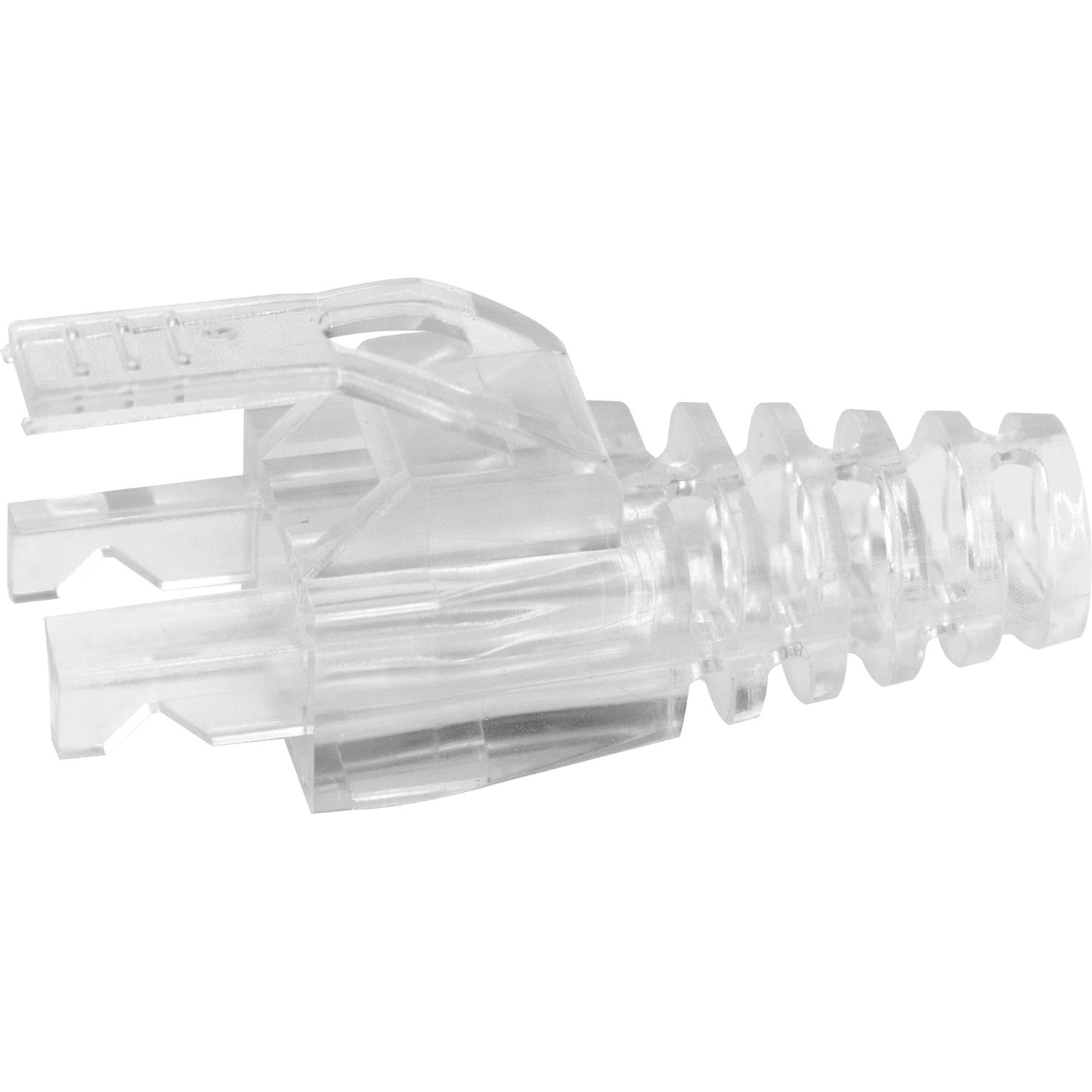 Paquete de 100 Simply45 Integrated Snagless Strain Reliefs para Cat 6 6A