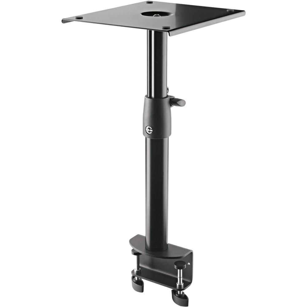 Soporte de Monitor de Escritorio K&M (Negro) - Ajustable en Altura, Rotación 360°, Construcción de A 1716387-REG Soporte de Monitor de Escritorio K&M (Negro) - Ajustable en Altura, Rotación 360°, Construcción de A 1716387-REG