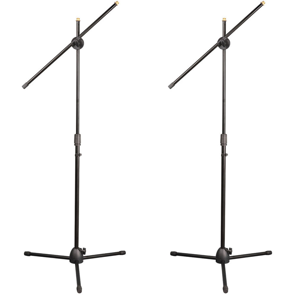 Soportes de Micrófono Tripode Universales Ajustables y Extensibles Pyle Pro (Par, Negro) 1011815-REG Soportes de Micrófono Tripode Universales Ajustables y Extensibles Pyle Pro (Par, Negro) 1011815-REG