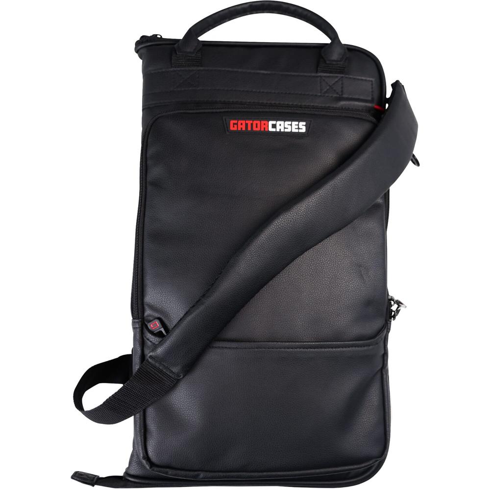 Bolsa de Palos de Tambor Gator Deluxe de Cuero Sintético con Manga Removible, Ganchos para Montaje e 1750385-REG Bolsa de Palos de Tambor Gator Deluxe de Cuero Sintético con Manga Removible, Ganchos para Montaje e 1750385-REG