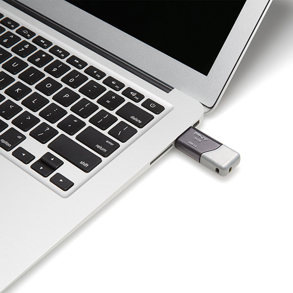 Unidad Flash Usb 3.0 Pny Turbo Attaché 3 de 64Gb Gris 1016085-REG Unidad Flash Usb 3.0 Pny Turbo Attaché 3 de 64Gb Gris 1016085-REG