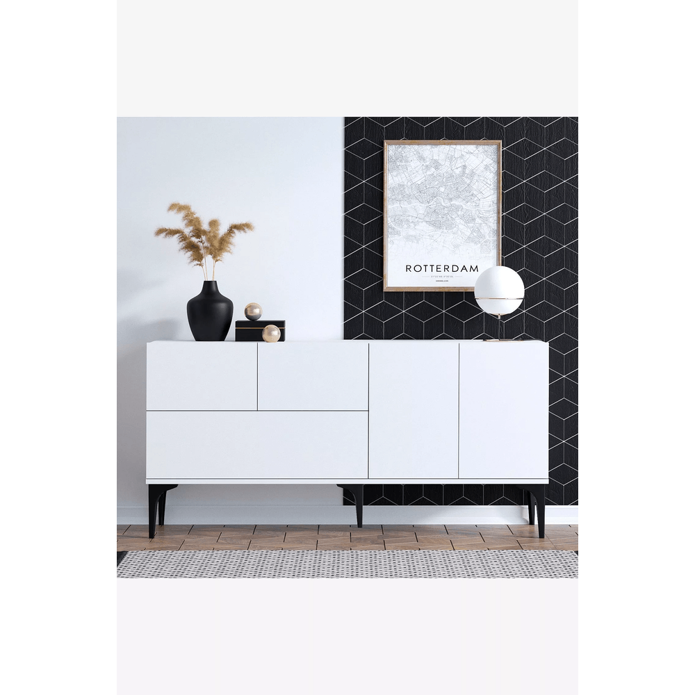 Aparador elegante Villarreal color Blanco TU MESITA Aparador elegante Villarreal color Blanco TU MESITA