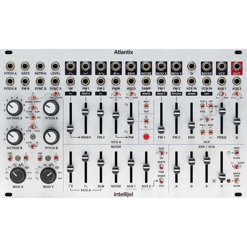 intellijel Atlantix Analog Synth Voice Eurorack Module (42 HP) 1835790-REG intellijel Atlantix Analog Synth Voice Eurorack Module (42 HP) 1835790-REG