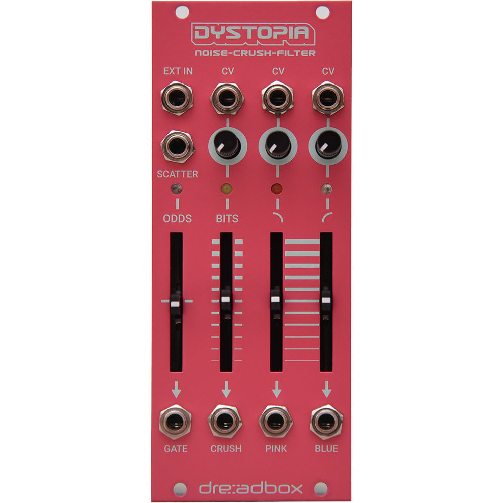 Generador de Ruido Dreadbox Chromatic Dystopia Eurorack: Bit Crusher, Filtros Dobles y Más (10 HP) 1520656-REG Generador de Ruido Dreadbox Chromatic Dystopia Eurorack: Bit Crusher, Filtros Dobles y Más (10 HP) 1520656-REG