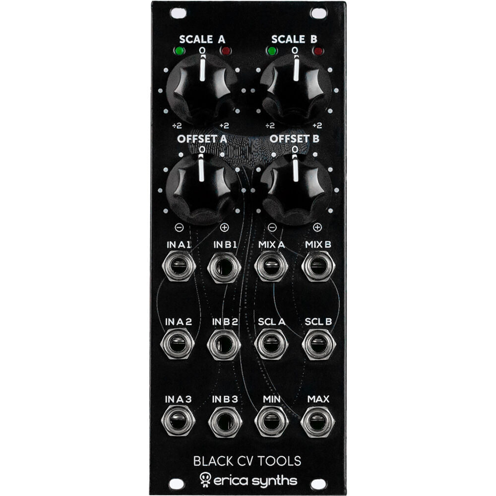 Erica Synths Black CV Tools Mixer, Escalador y Formador de Ondas - Módulo Eurorack con Procesador An 1763522-REG Erica Synths Black CV Tools Mixer, Escalador y Formador de Ondas - Módulo Eurorack con Procesador An 1763522-REG
